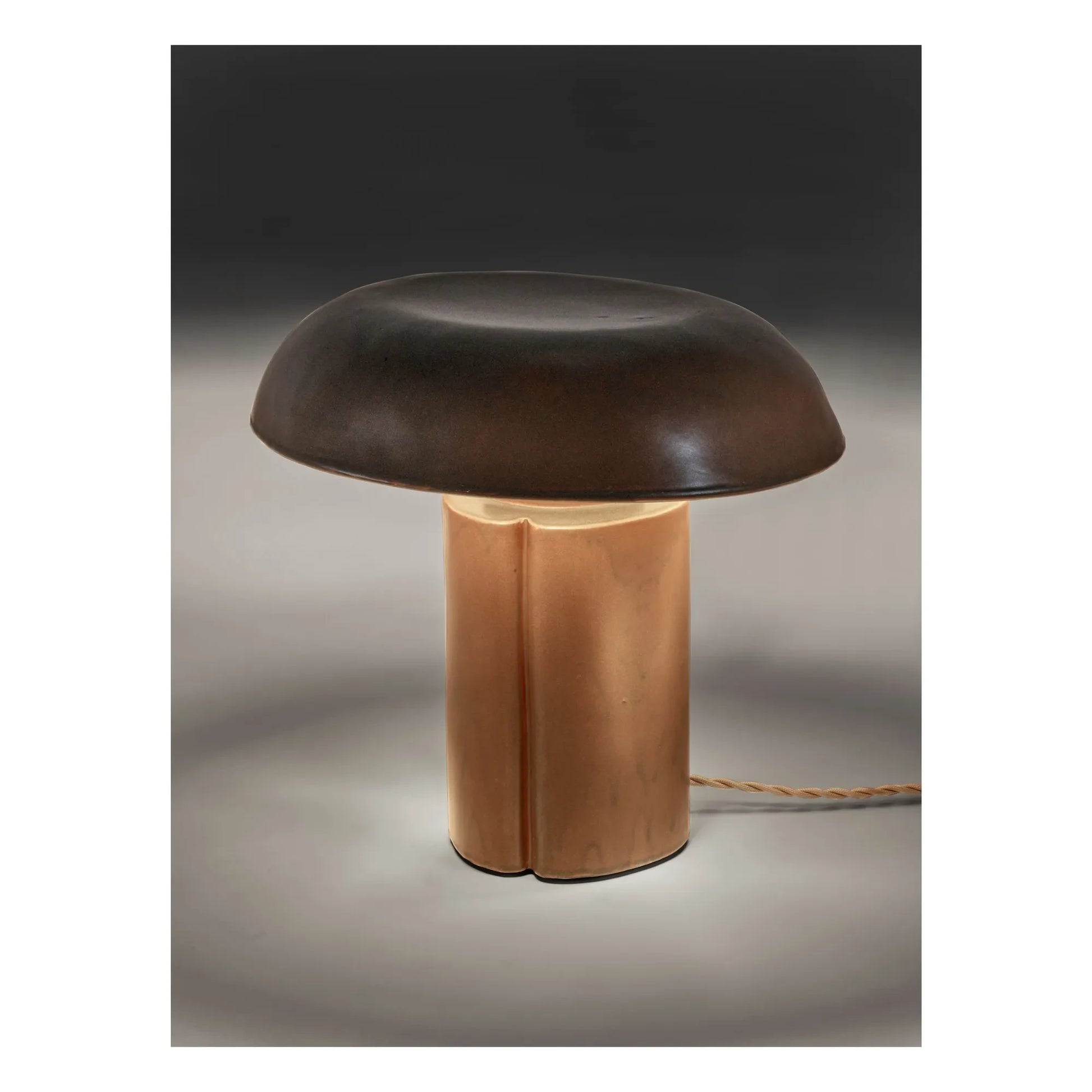 Serax - Stoneware table lamp Oliver, Anita Le Grelle | Brown