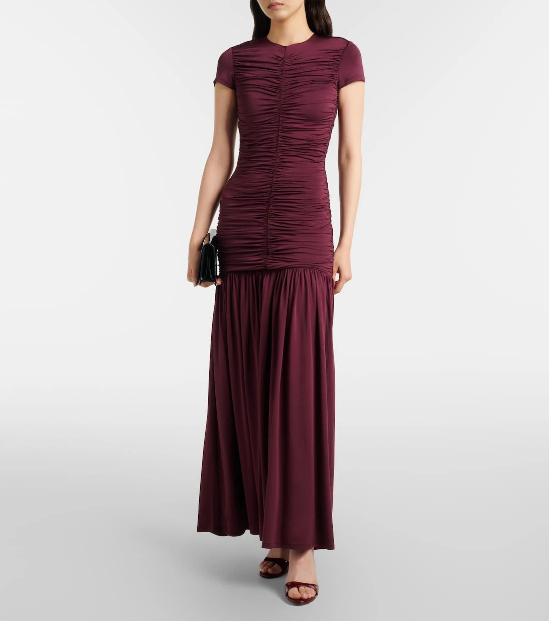 Rotate - Ruched gown