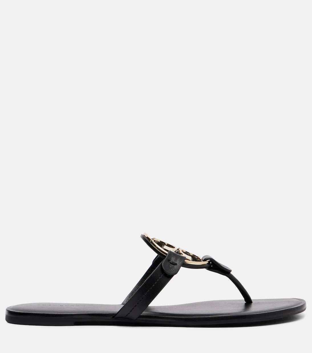 Tory Burch - Metal Miller leather thong sandals