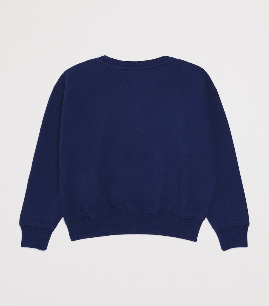 Ralph Lauren Kids Cotton Fleece Polo Bear Sweatshirt (7-14 Years)