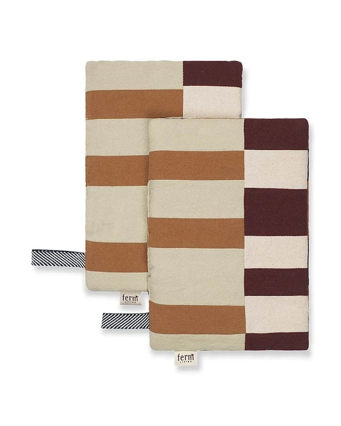 ferm LIVING Section Pot Holder Isı Yalıtımlı Saksı Tutacağı (2 Adet)