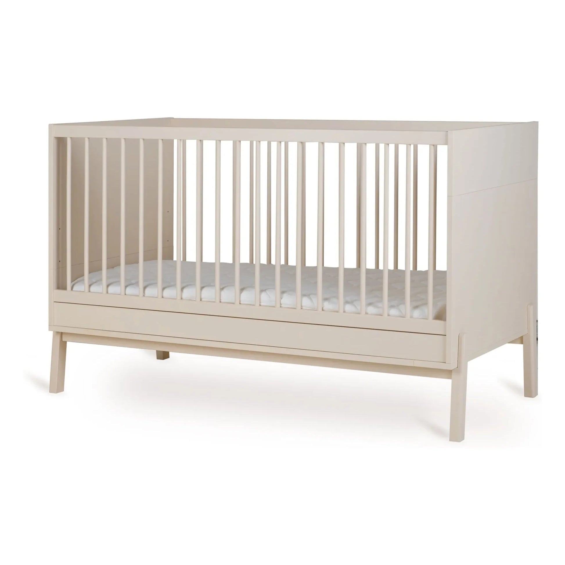 Quax - Ashi cot bed 70x140 cm | Clay
