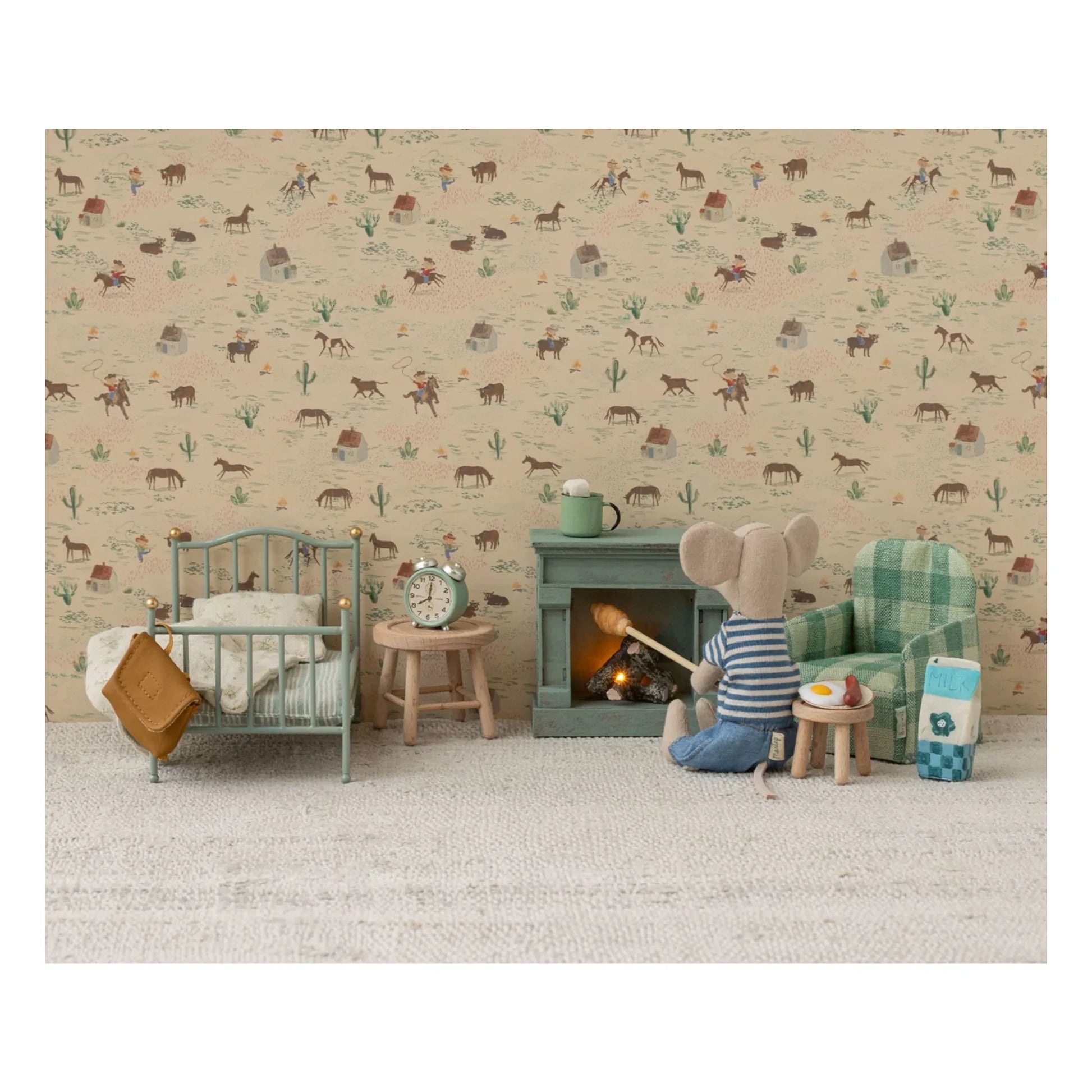Maileg - Alarm clock | Mint Green