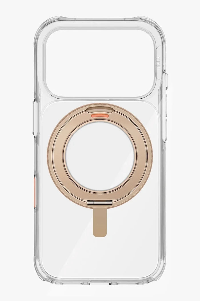 UNIQ iPhone 17 Pro Yerleşik Manyetik Halkalı Telefon Kılıfı