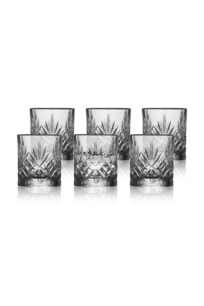 Комплект чаши за водка Lyngby Glas Melodia 80 ml (6 броя)