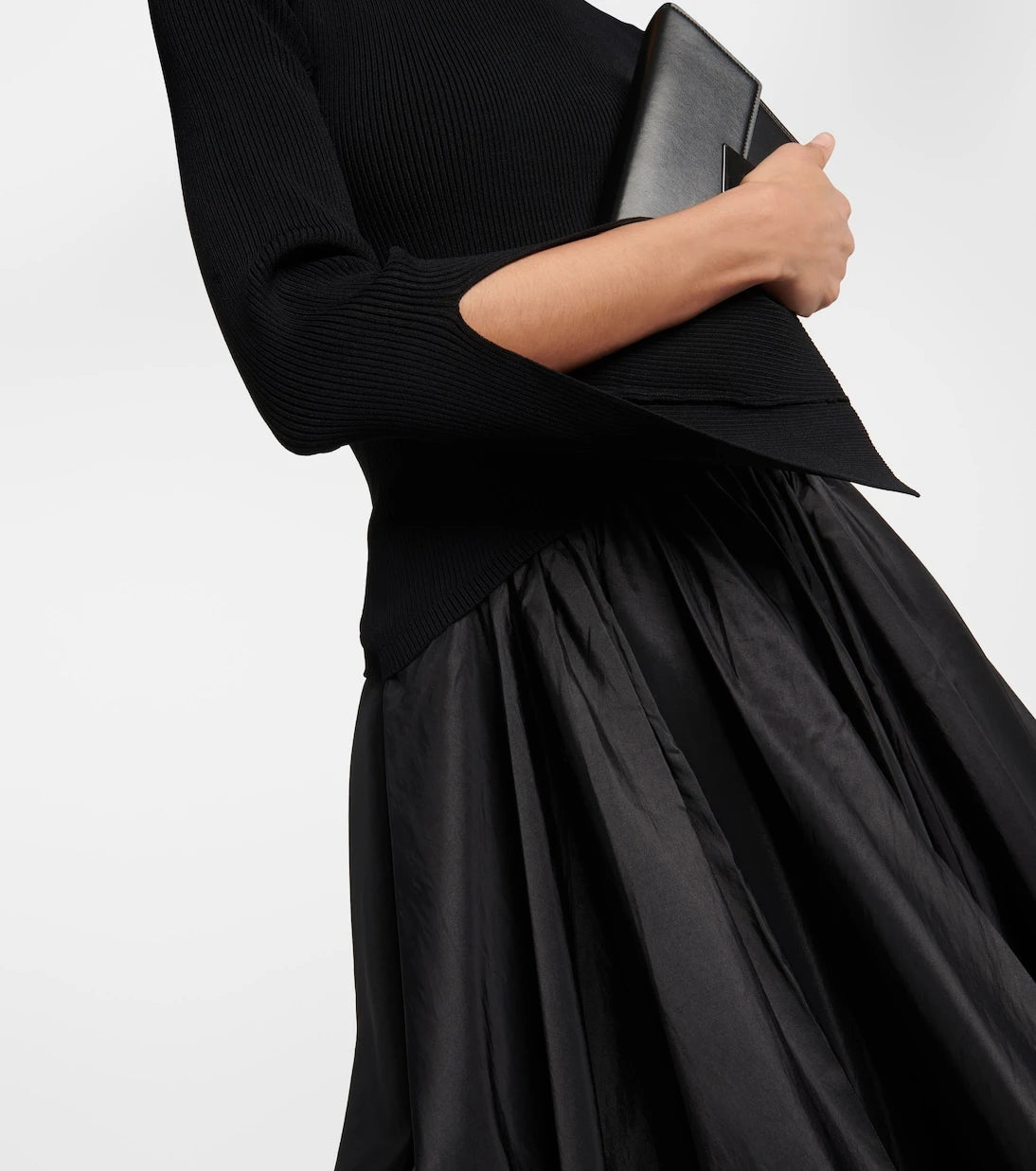 Simkhai - Kenlie taffeta-trimmed midi dress
