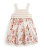Zimmermann Kids Cotton Embroidered Mirella Dress (1-12 Years)