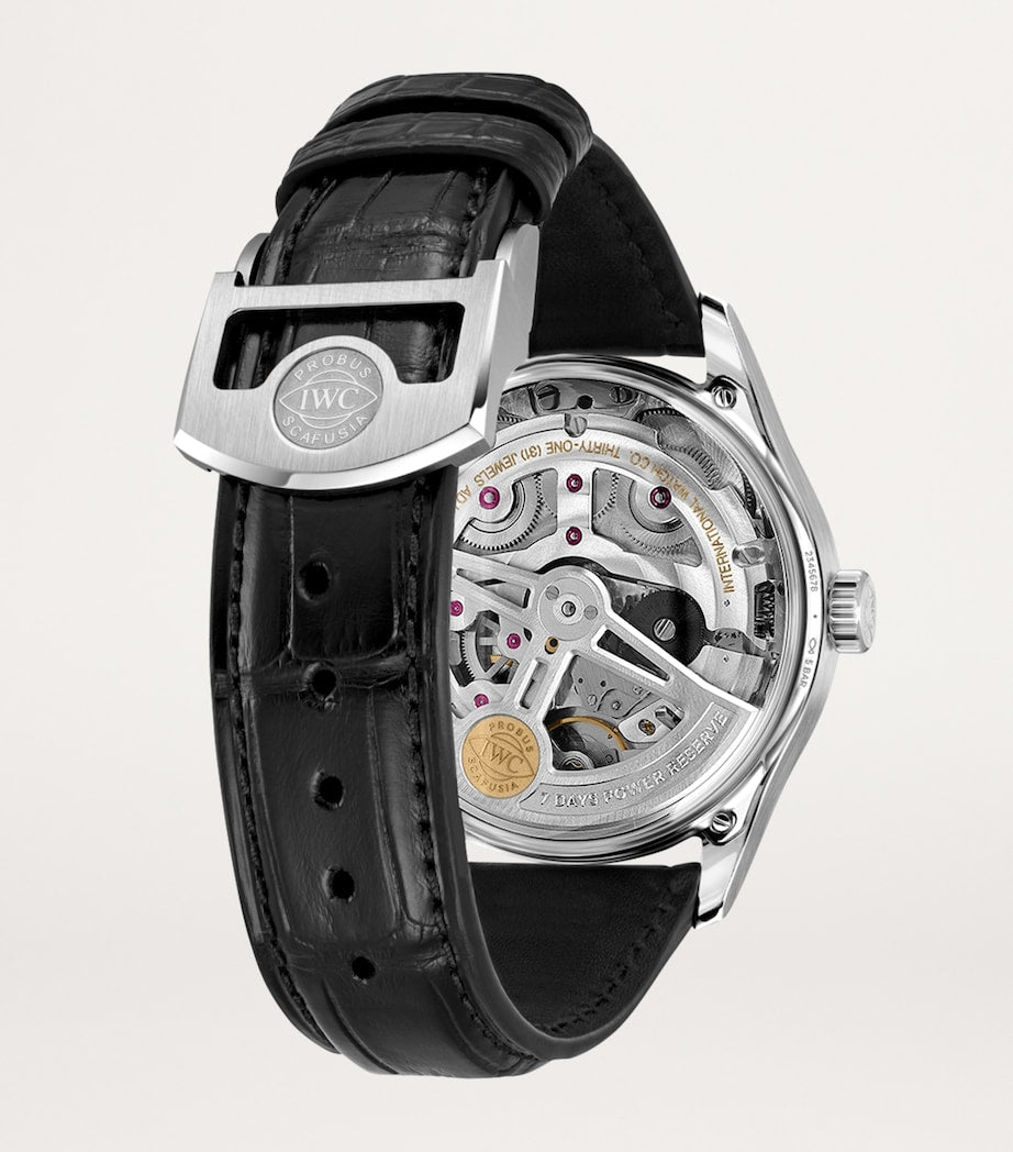 IWC Schaffhausen Stainless Steel Portugieser Automatic Watch 42mm