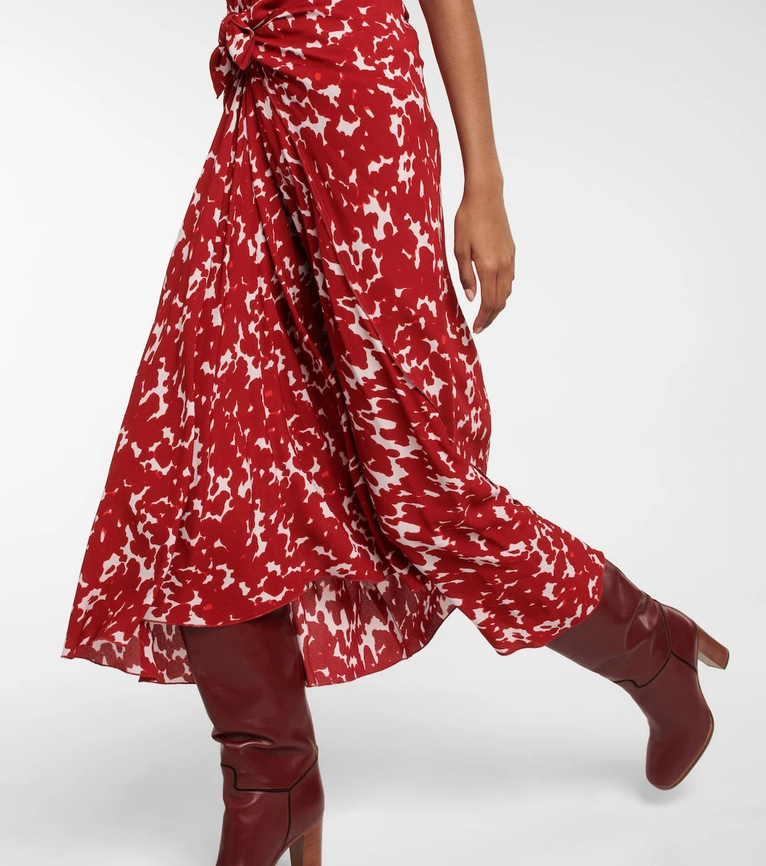 Altuzarra - Kalliope crêpe midi skirt