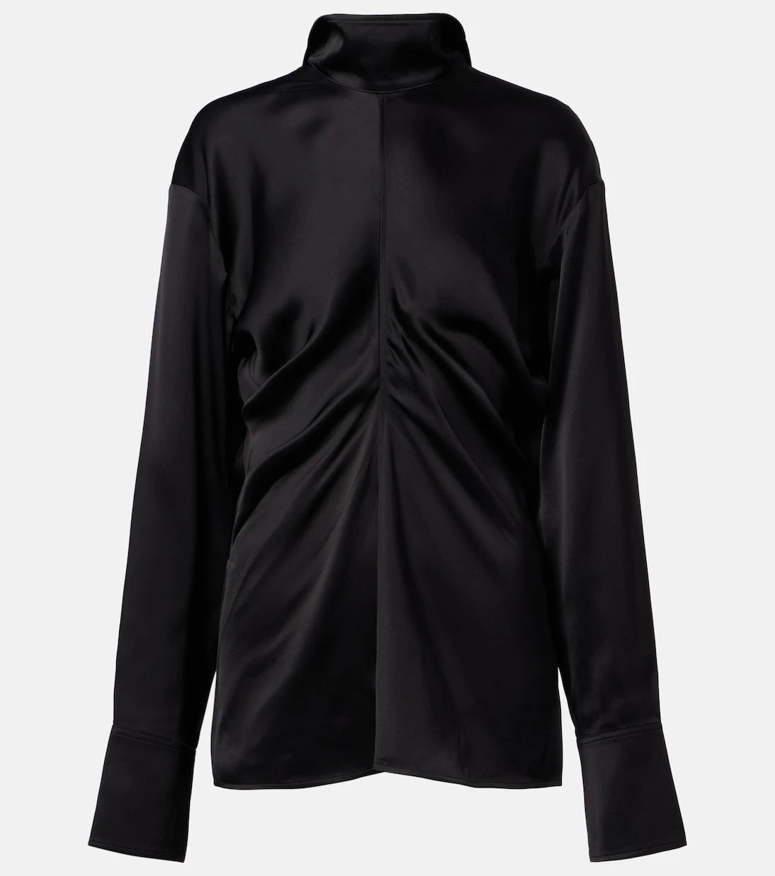 Toteme - Gathered satin top