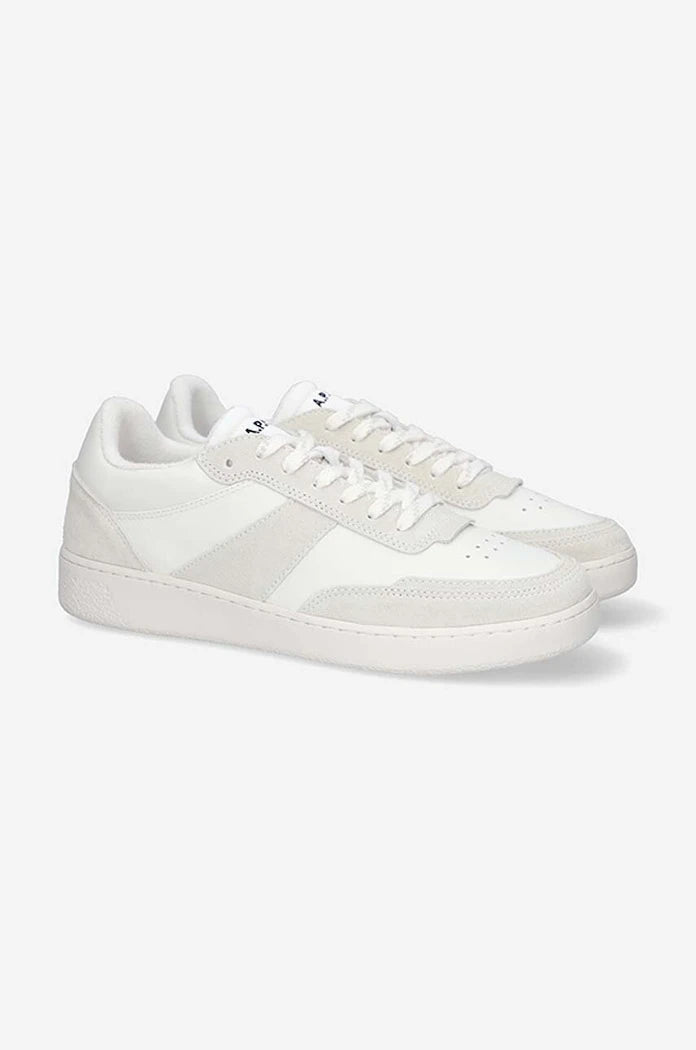 Кожени маратонки A.P.C. Plain PUAAW-M56112 WHITE