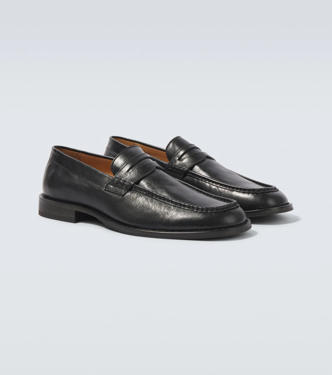 Our Legacy - Light leather penny loafers
