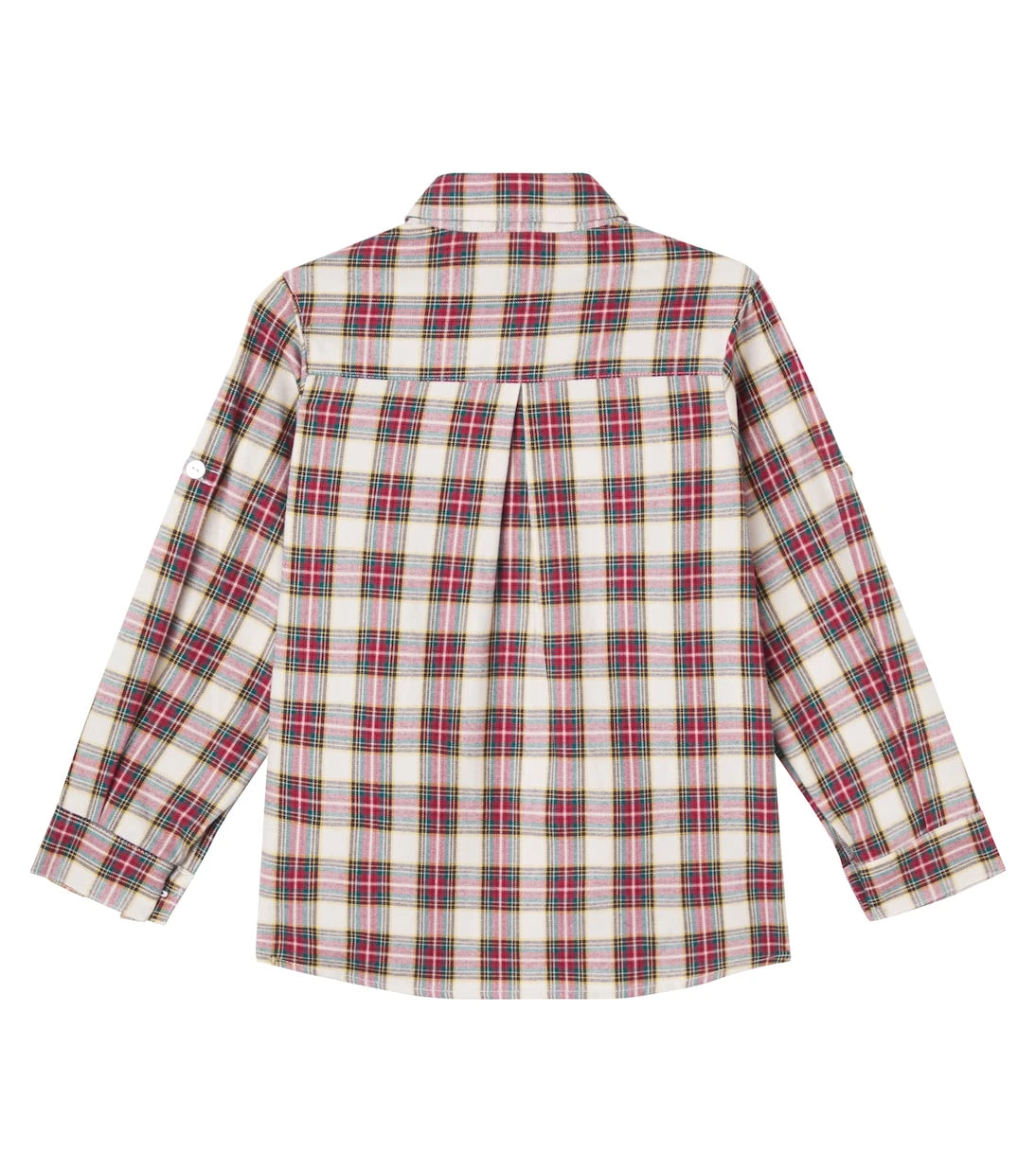 La Coqueta - Nico checked cotton flannel shirt