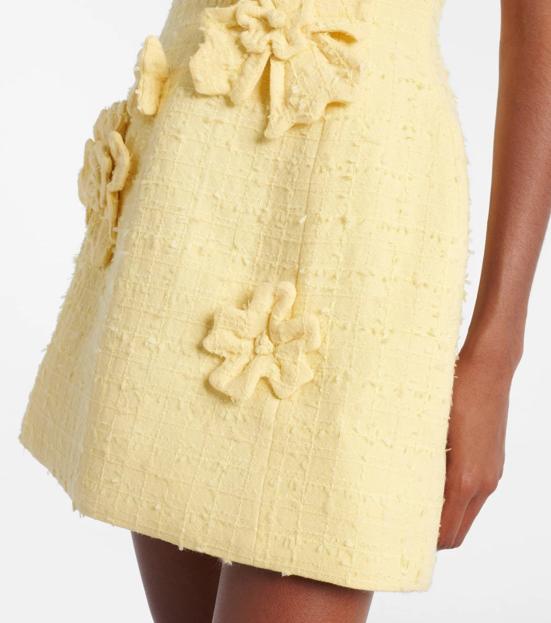 Leo Lin - Rosario tweed bustier dress