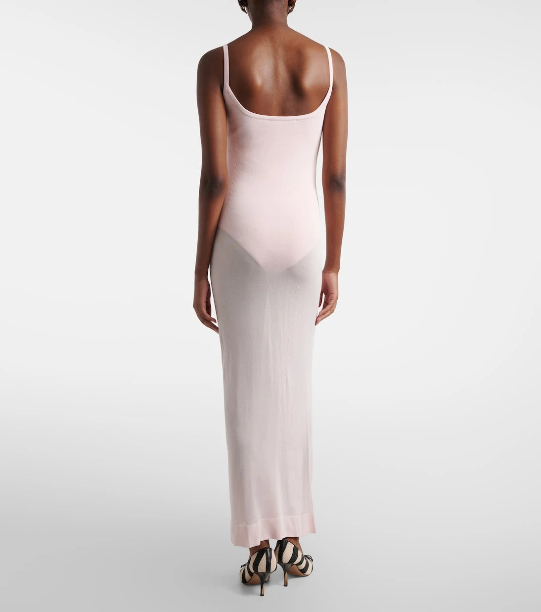 Jacquemus - Nodo knitted maxi dress