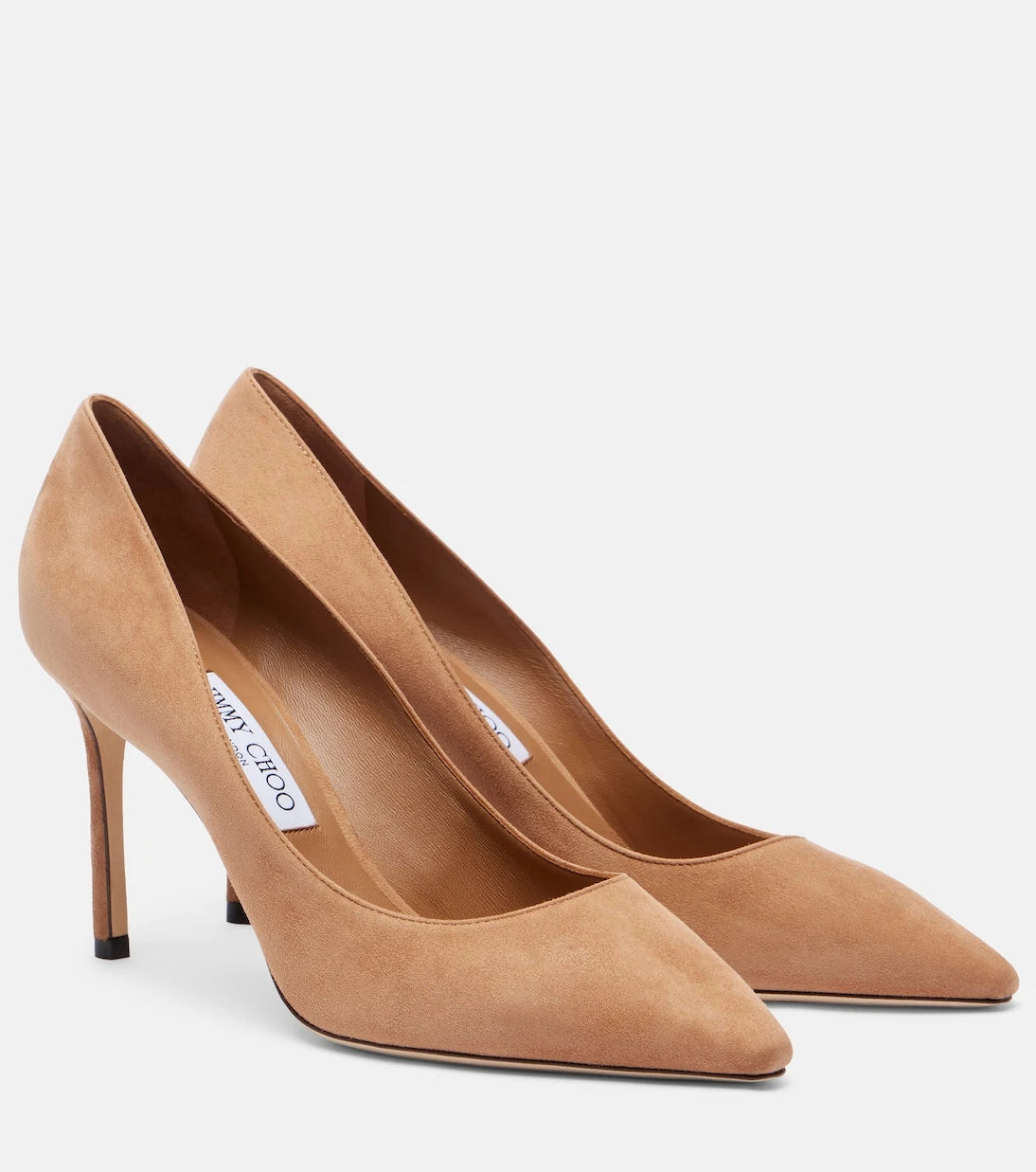 جيمي تشو - حذاء رومي 85 بكعب عالٍ من الشمواه