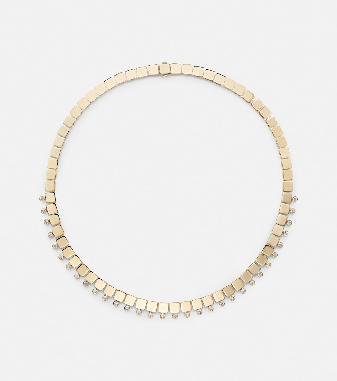 Ileana Makri - 18kt gold necklace with diamonds