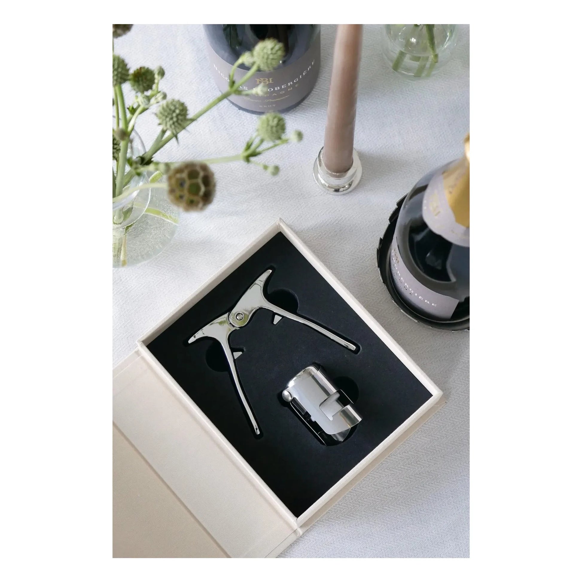 PrintWorks - Gift set Champagne utensils