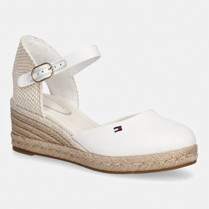 Tommy Hilfiger еспадрили дамски MID WEDGE ESPAD CLOSED TOE