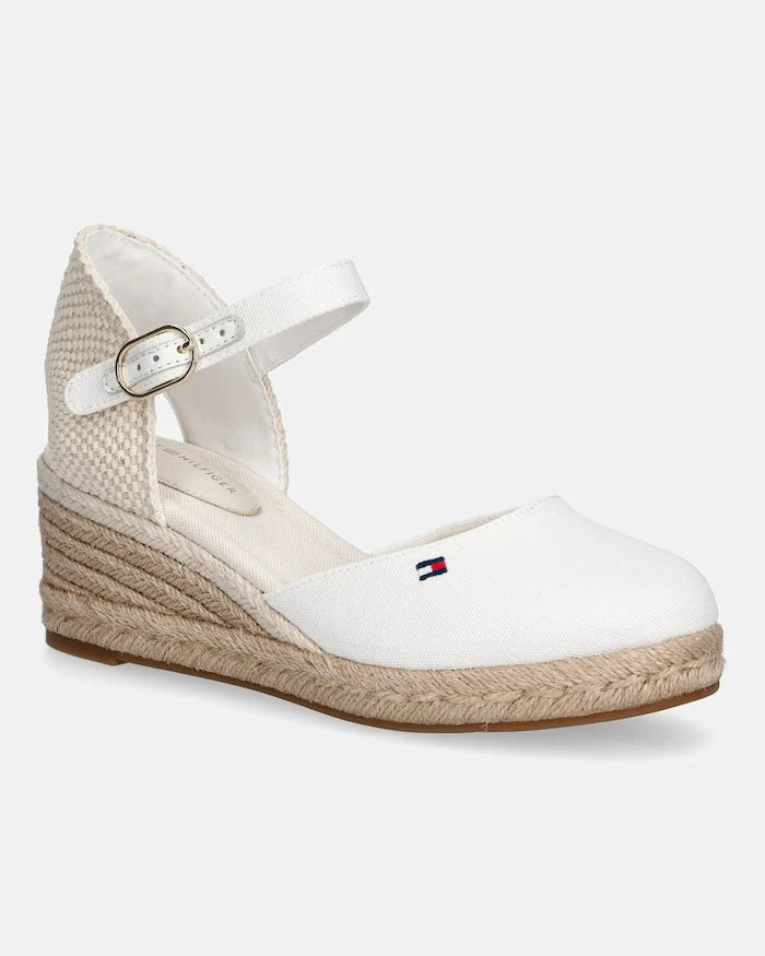 Tommy Hilfiger Kadın Espadril MID WEDGE ESPAD CLOSED TOE