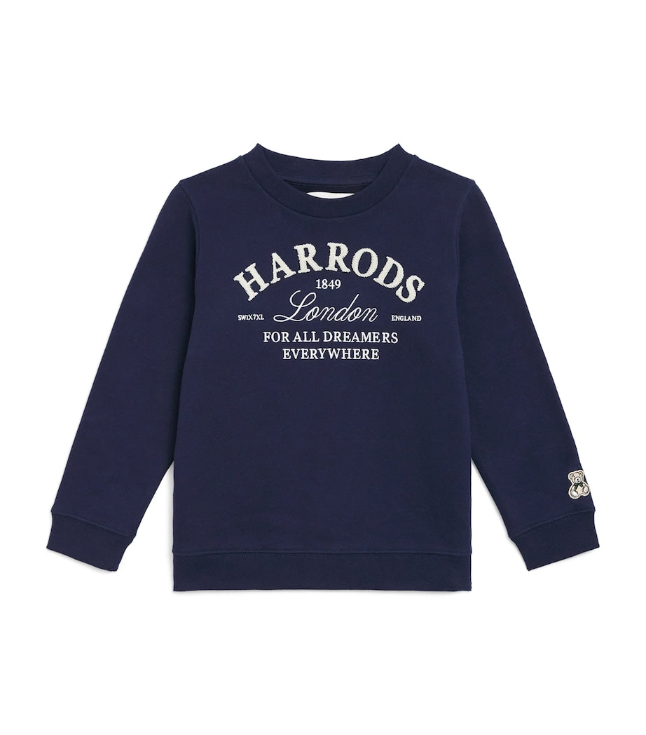 Harrods Cotton Logo Sweatshirt (2-8 Years)