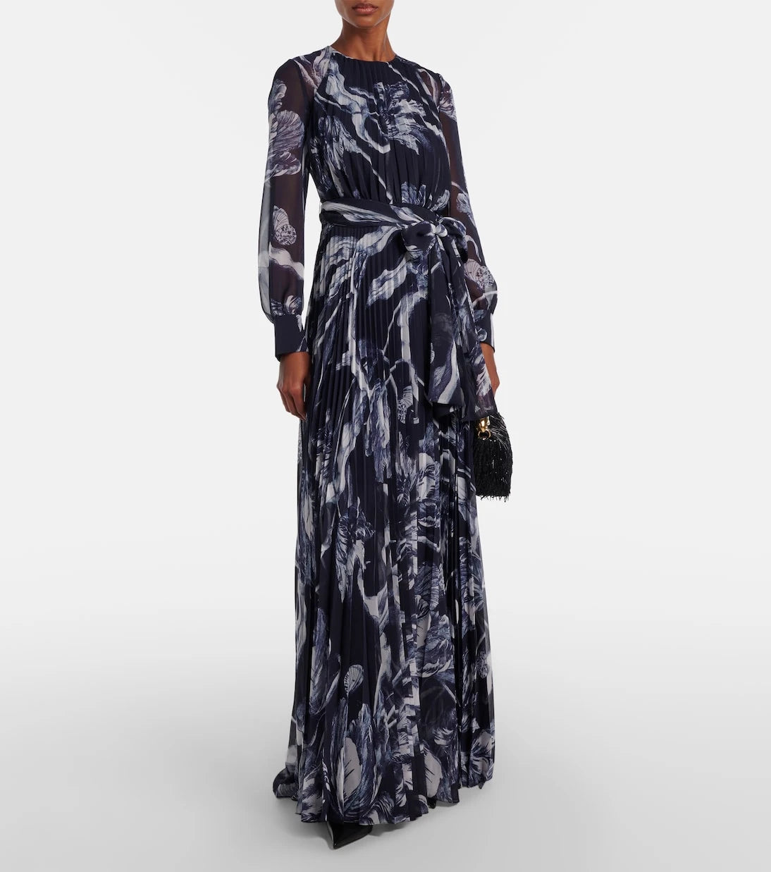Erdem - Floral voile gown