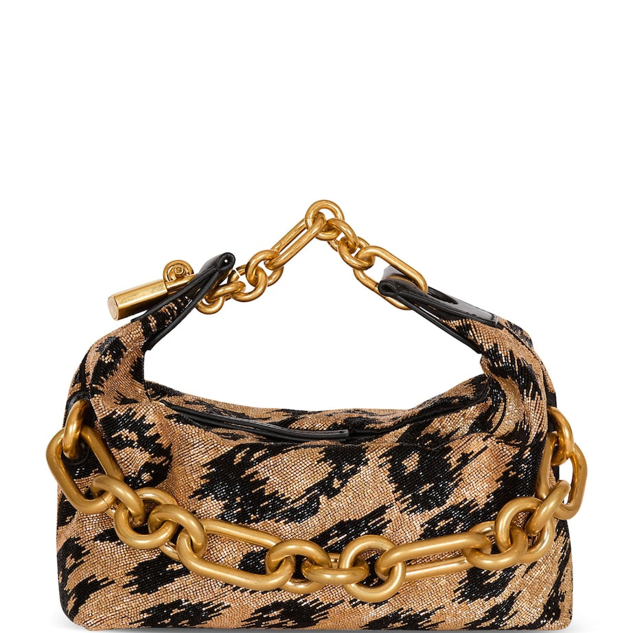 Mini Leopard Sync Shoulder Bag