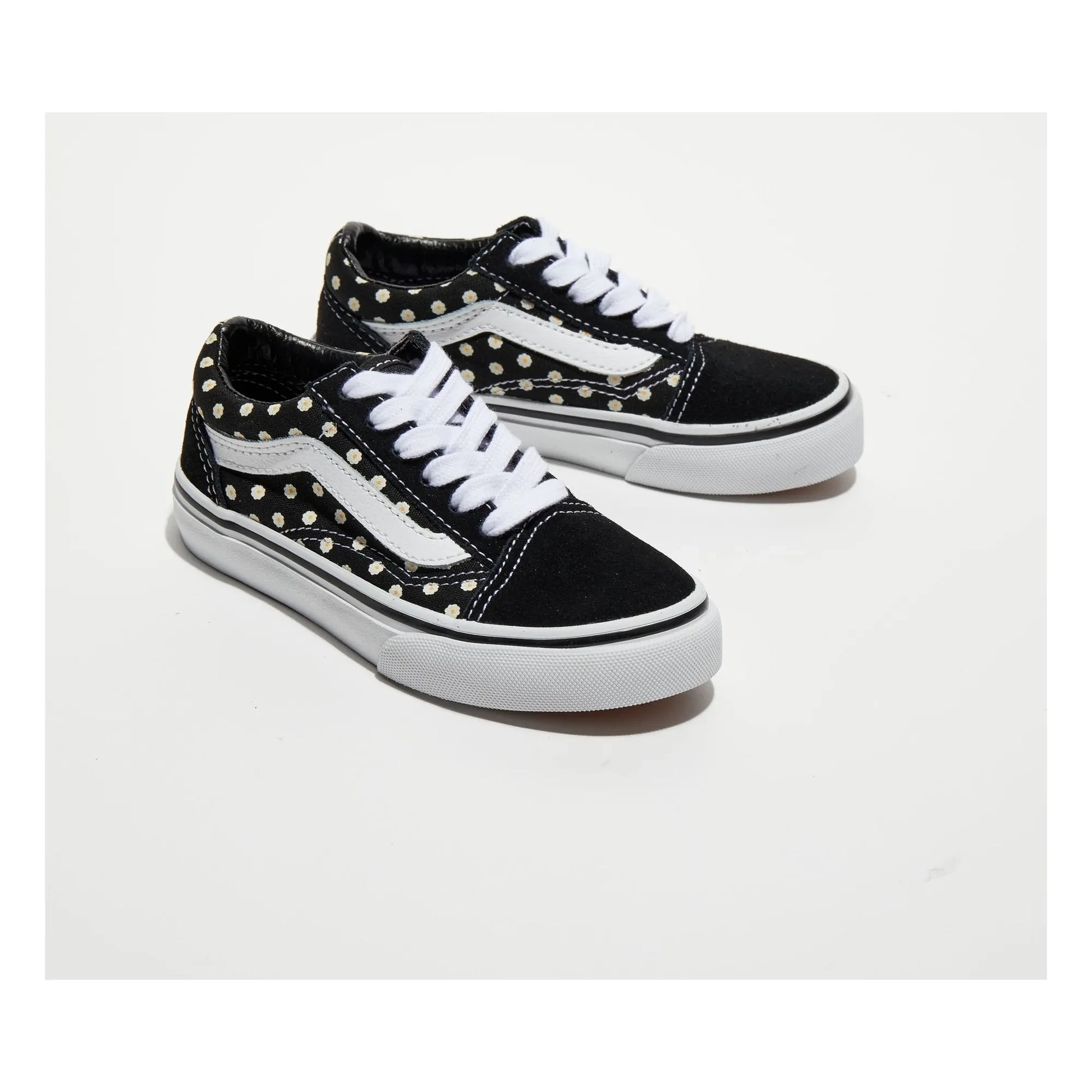 Vans - Old Skool Floral Lace-up Sneakers | Black