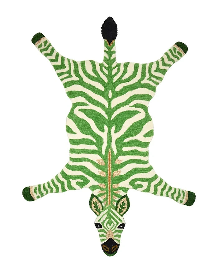 Doing Goods Grassy Zebra Yün Halı 153 x 110 cm