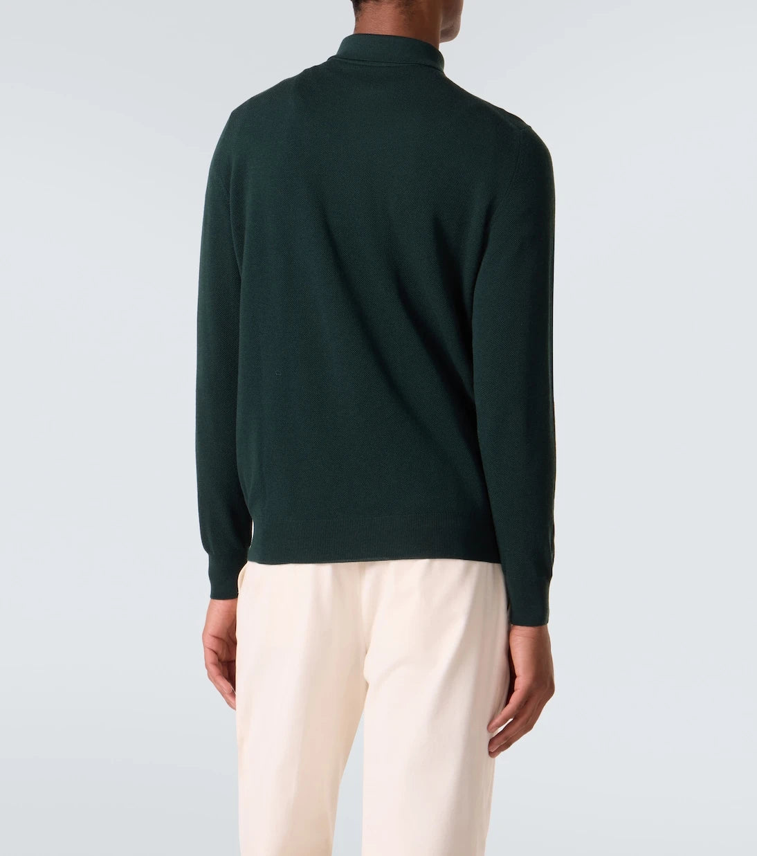 Thom Sweeney - Wool polo sweater