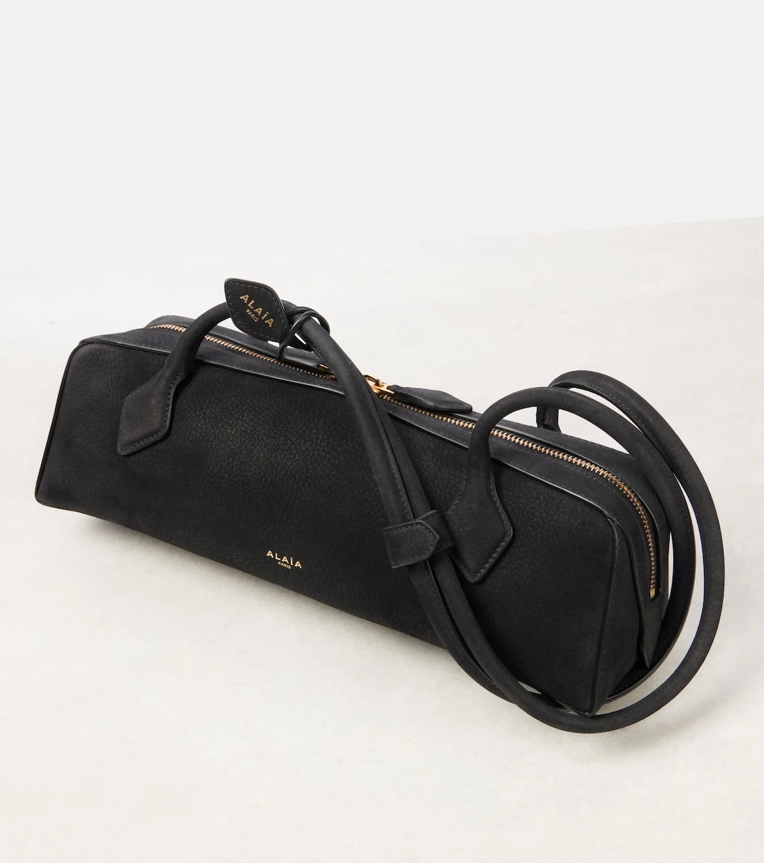 Alaïa - Le Teckel Medium suede shoulder bag