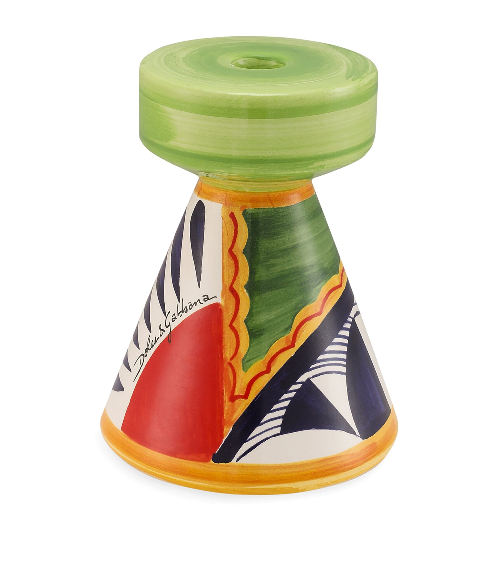 Dolce & Gabbana Casa Small Ceramic Candle Holder
