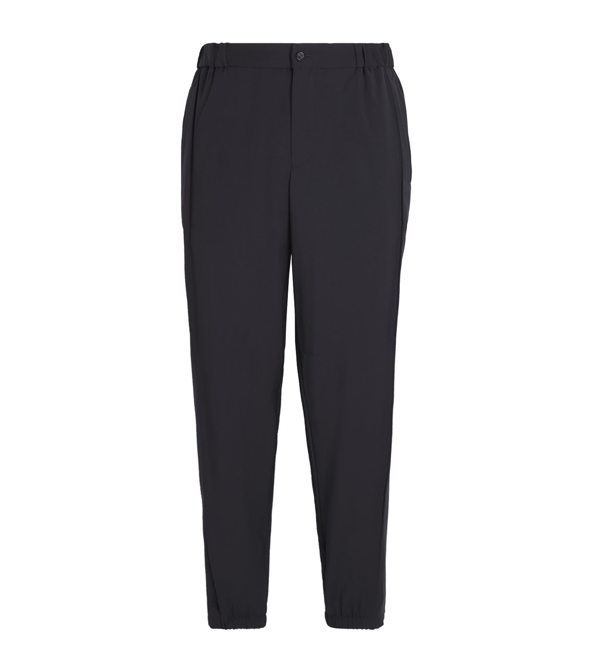 Virgin Wool Cuffed Trousers
