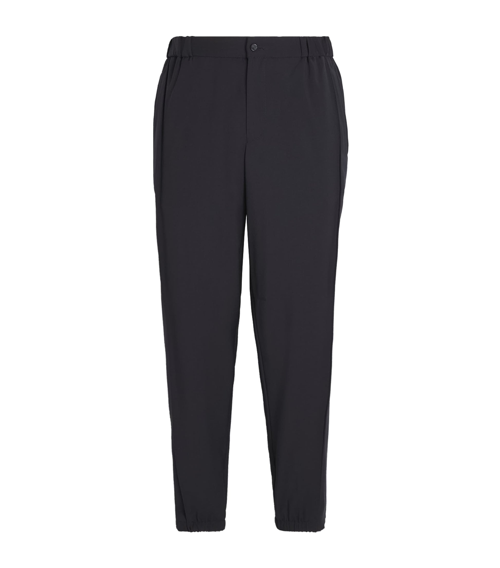 Virgin Wool Cuffed Trousers