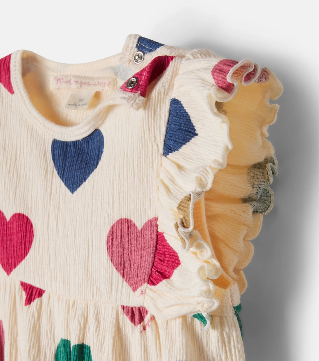 Konges Sløjd - Baby Chleo printed cotton-blend playsuit