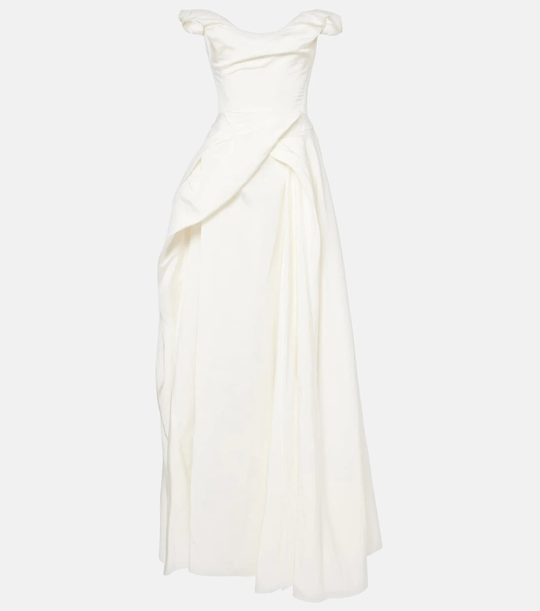 Vivienne Westwood - Bridal Tabitha off-shoulder faille gown