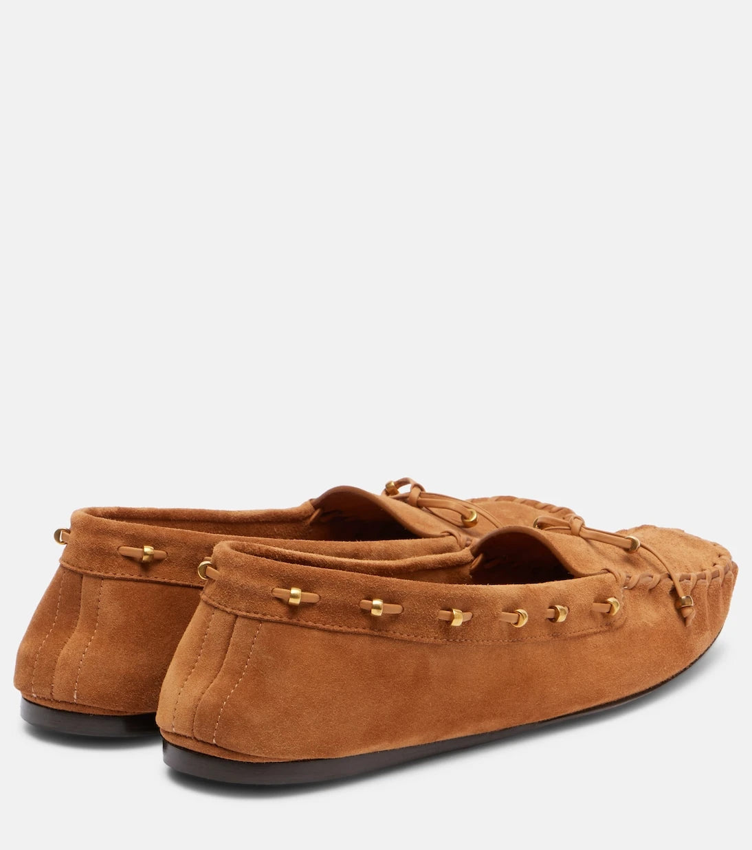 Khaite - Milly suede moccasins