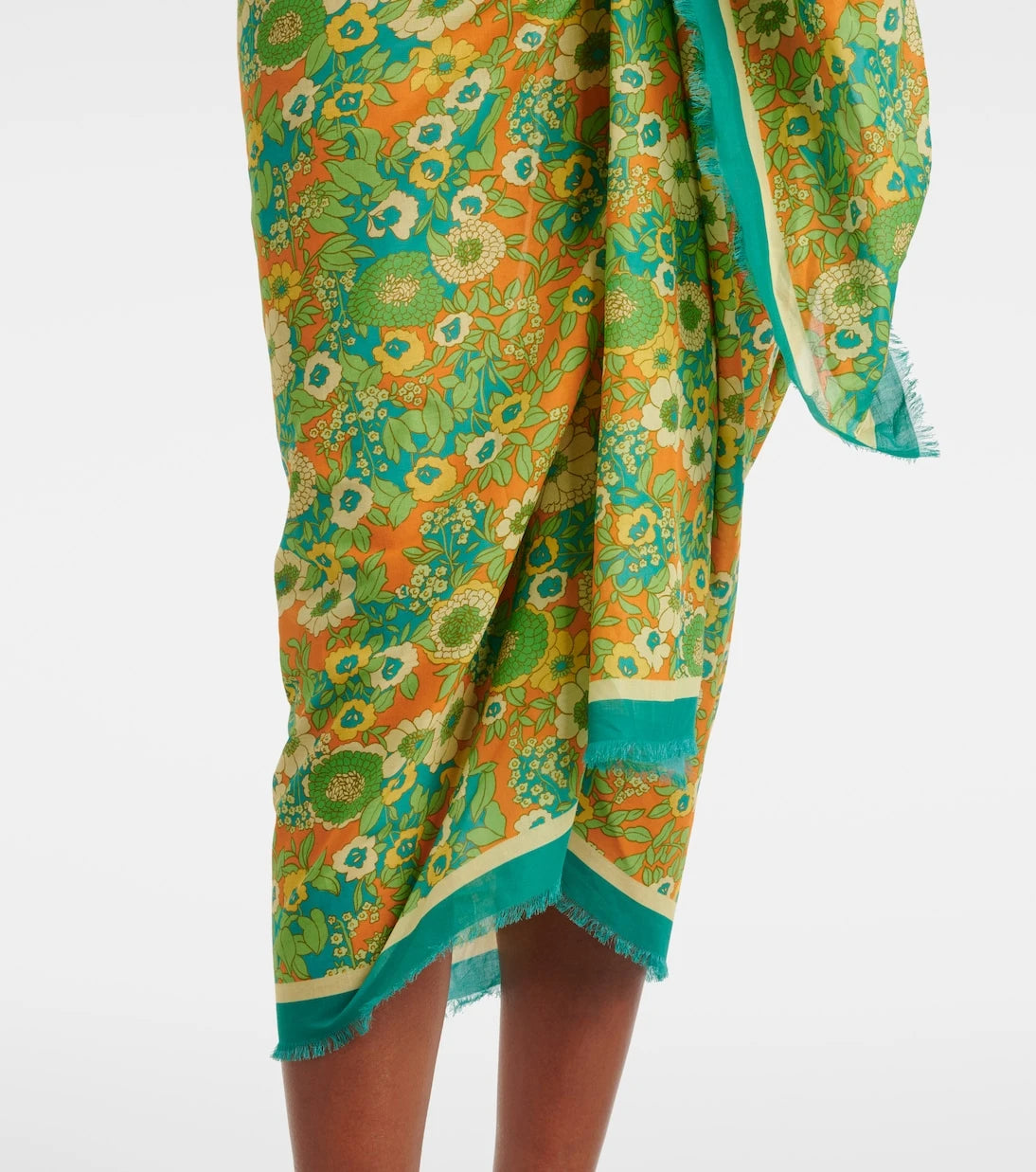 Alémais - Jeff printed cotton beach cover-up