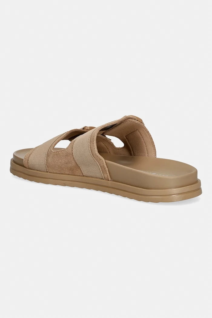 Tommy Hilfiger чехли мъжки HILFIGER MIX SUEDE BUCKLE SANDAL