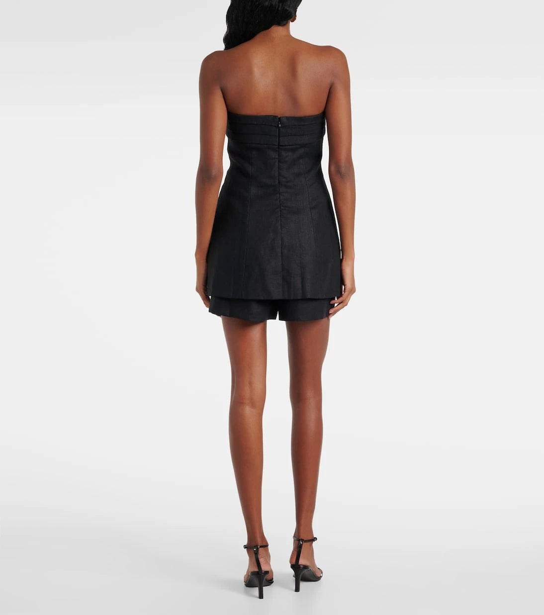 Faithfull - Strapless linen top