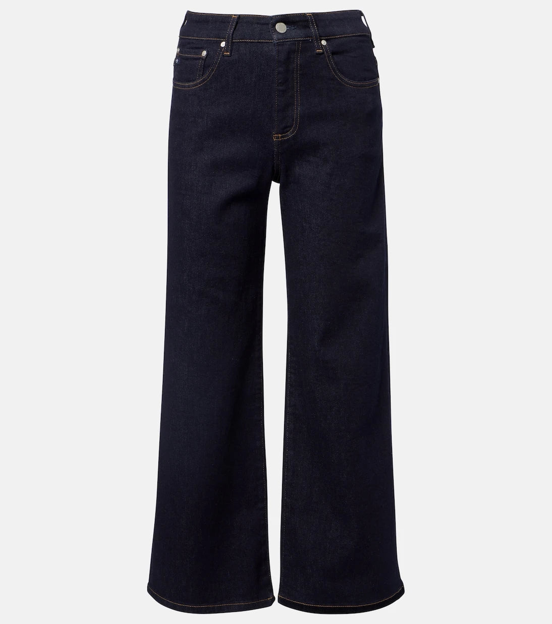 AG Jeans - Saige cropped wide-leg jeans