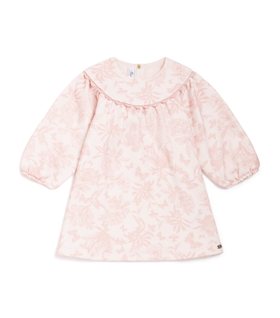 Cotton Toile de Jouy Dress (3 Months-4 Years)