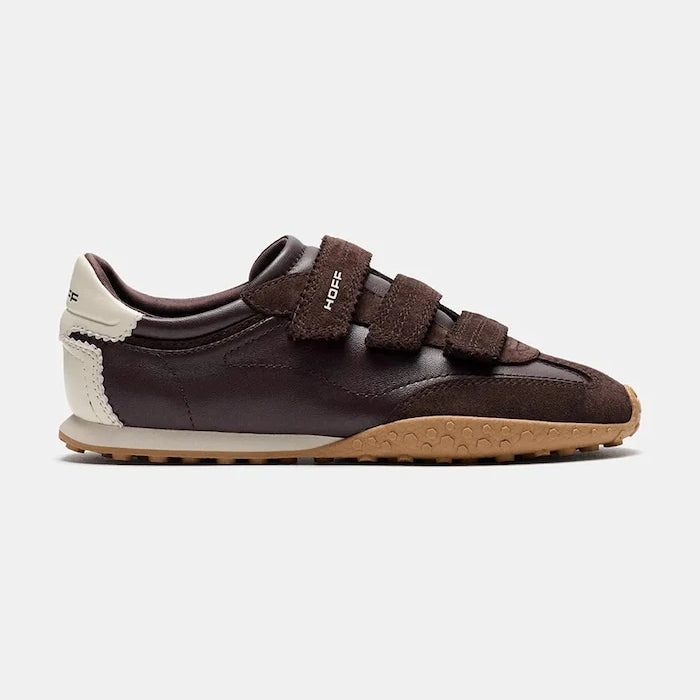 Hoff BRIDGE VELCROS CHOCOLATE маратонки дамски от кожа