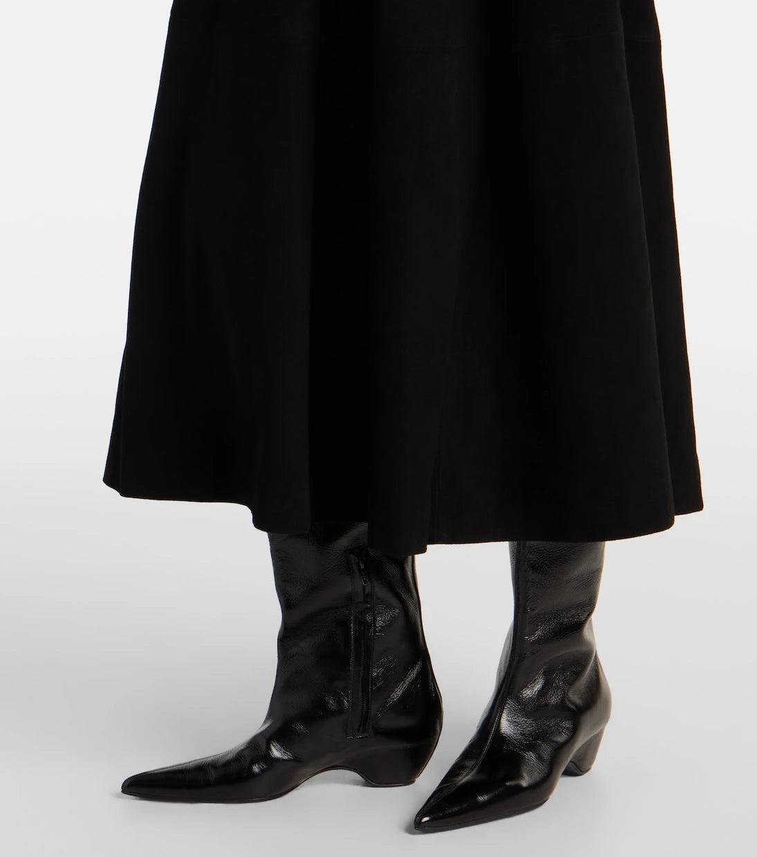 Róhe - Suede midi skirt