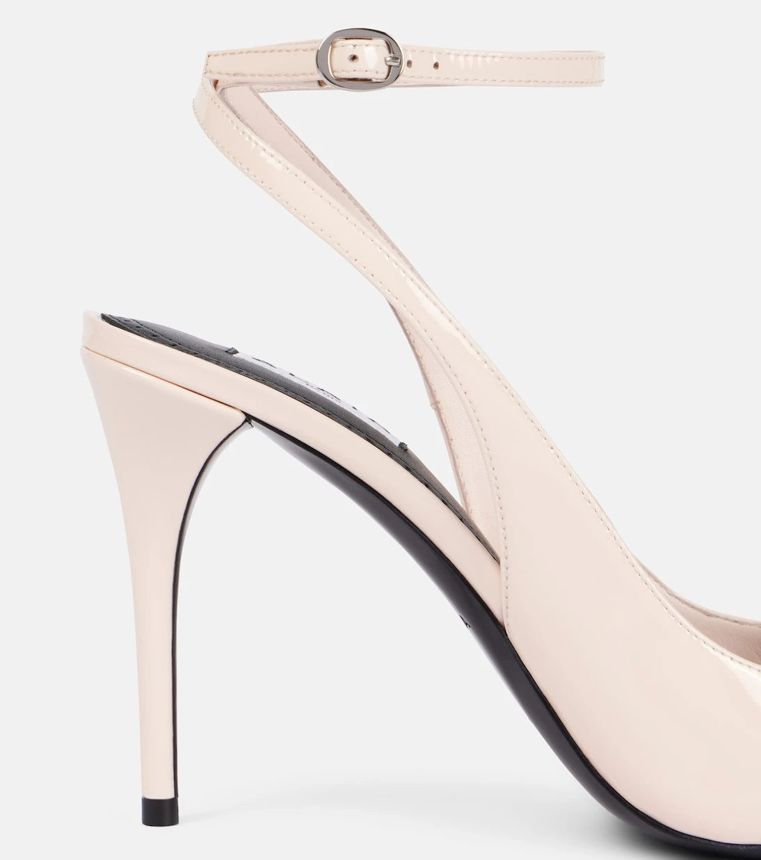 Alaïa - Patent leather slingback pumps