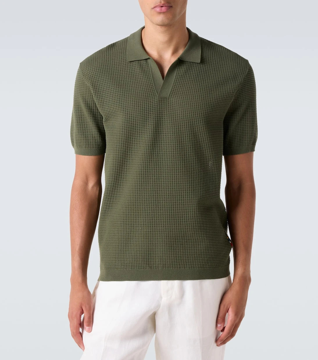 Orlebar Brown - Roddy waffle-knit polo shirt