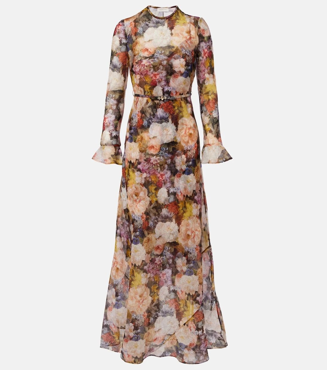 Zimmermann - Alchemy belted floral maxi dress