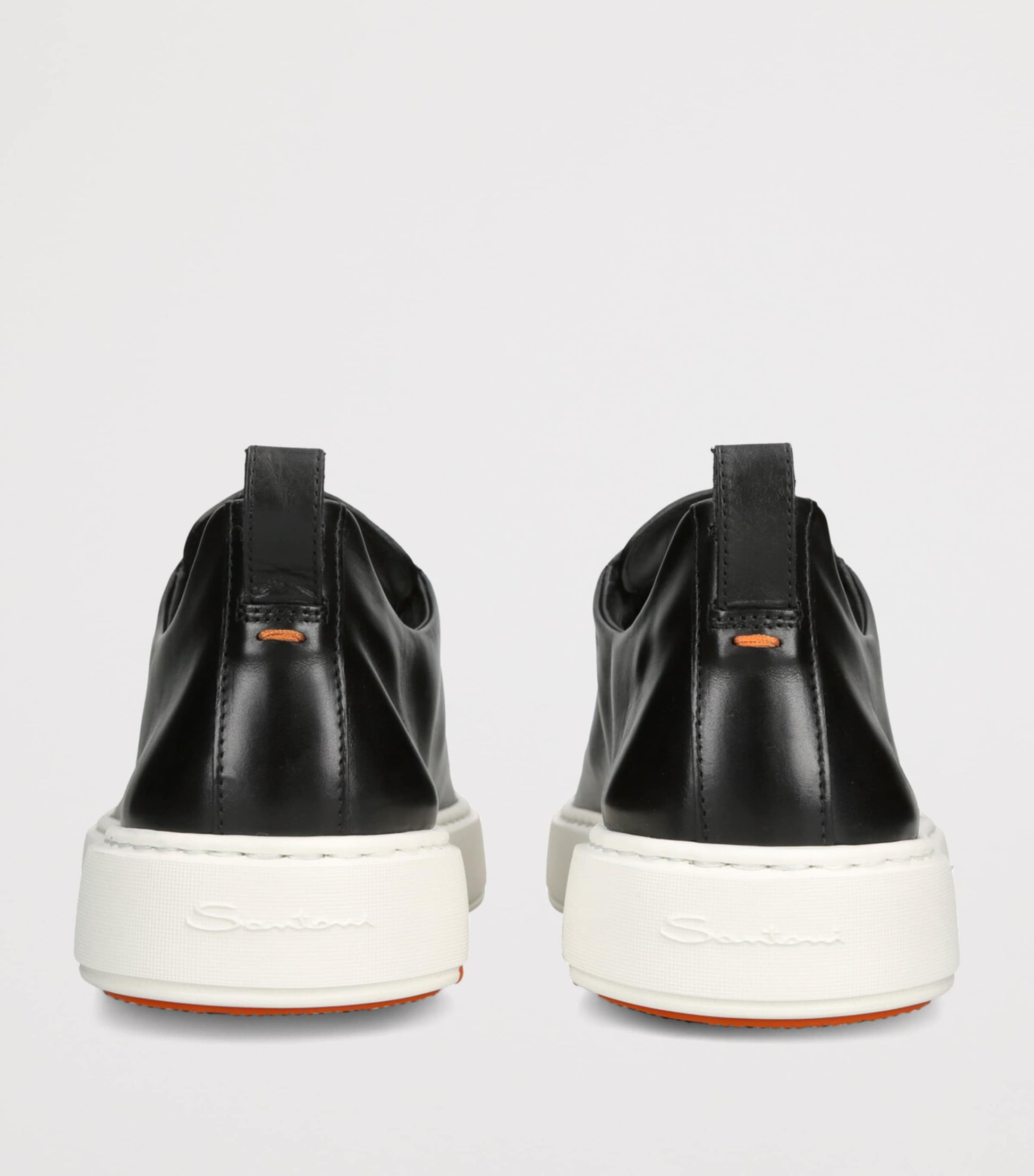 Santoni Leather Clean Icon Victory Sneakers