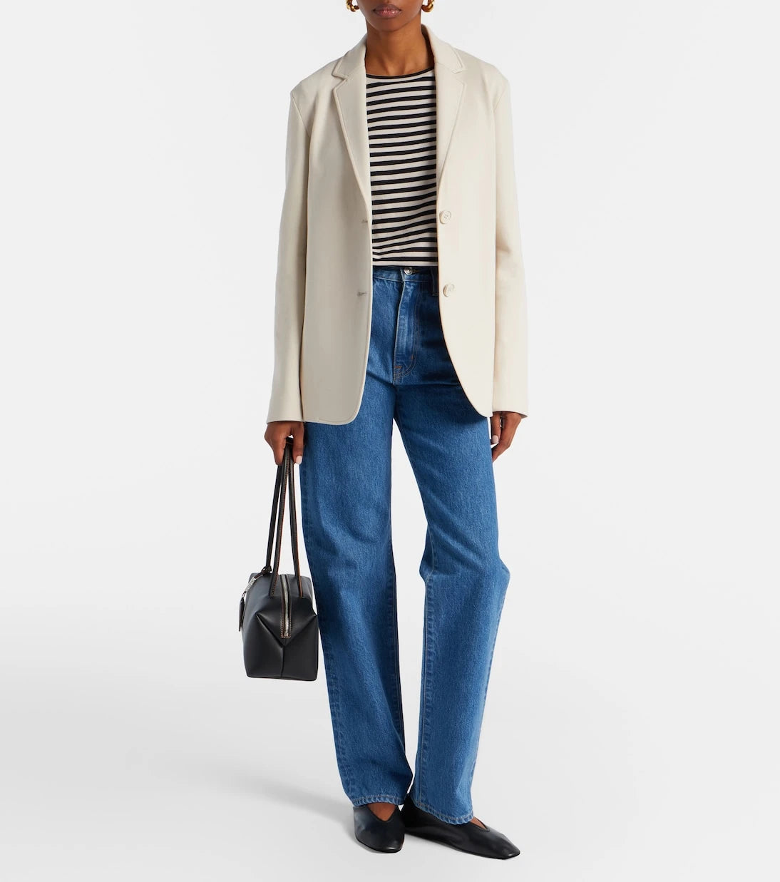 'S Max Mara - بليزر ماتولو من القطن المخلوط الجيرسيه