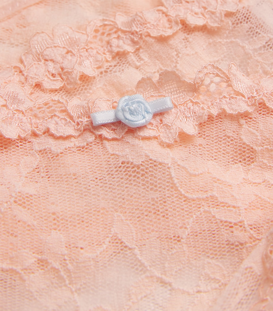 Lace Dipped Thong PRIMROSE